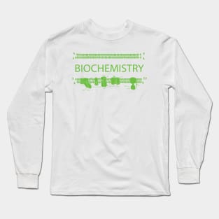 Biochemistry (Green Print) Long Sleeve T-Shirt